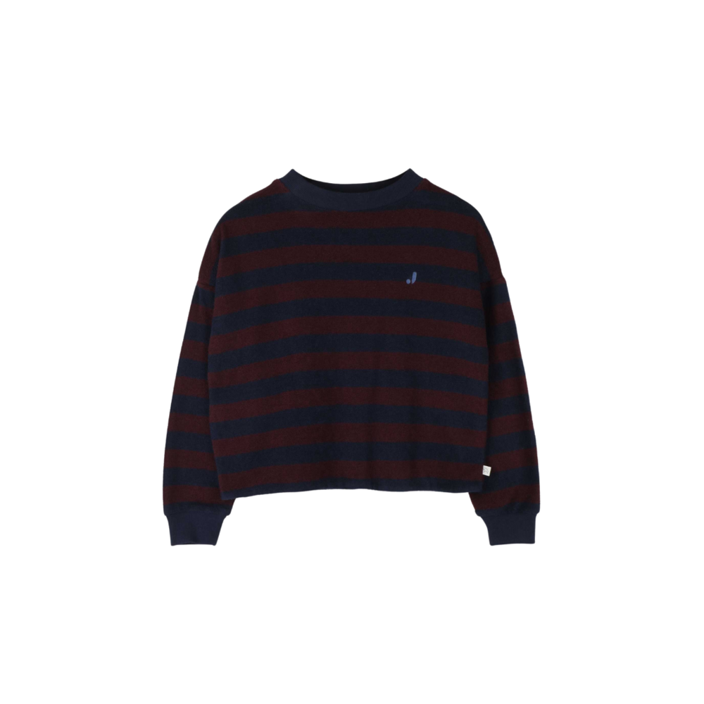 Jenest Jenest | Kay Ls T-Shirt | Navy Blue  Cherry Bordeaux