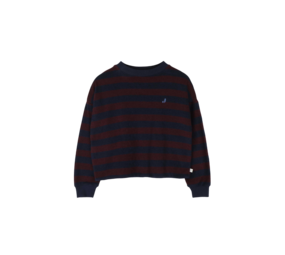 Jenest Jenest | Kay Ls T-Shirt | Navy Blue  Cherry Bordeaux