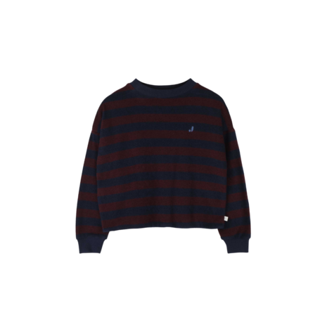 Jenest Jenest | Kay Ls T-Shirt | Navy Blue  Cherry Bordeaux