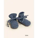 Hvid Hvid | Booties 0-9M | Denim Hvid Hvid | Booties 0-9M | Denim