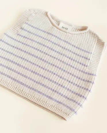 Hvid Hvid | Vest Harvey | Cream Lilac