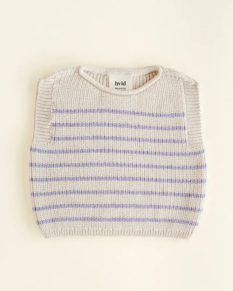 Hvid Hvid | Vest Harvey | Cream Lilac