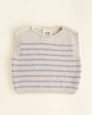 Hvid Hvid | Vest Harvey | Cream Lilac