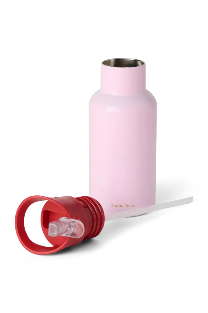 Studio Noos Studio Noos | RVS drinkfles 350 ml | Zacht Roze
