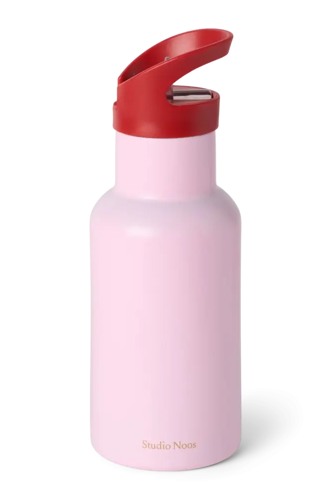 Studio Noos Studio Noos | RVS drinkfles 350 ml | Zacht Roze