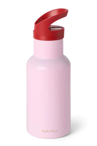 Studio Noos Studio Noos | RVS drinkfles 350 ml | Zacht Roze