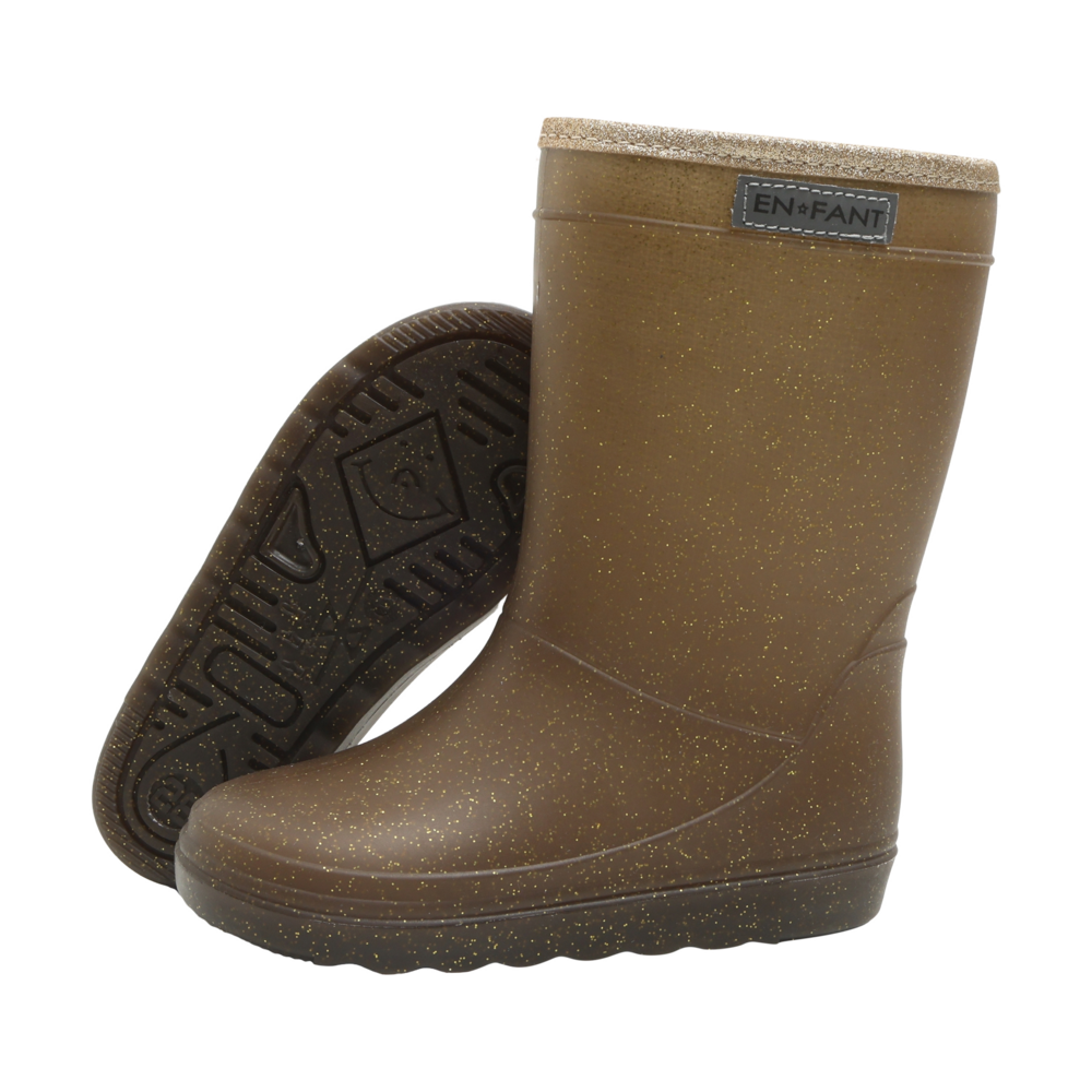 En Fant En Fant | Thermo Boots Glitter | Coffee Bean