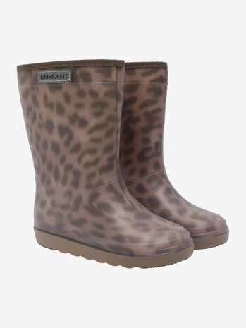 En Fant En Fant | Thermo Boots Print AW26 | Pine Bark