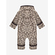 HUTTELiHUT HUTTELiHUT | Pram Suit Wool Fleece Jacquard | Camel Melange
