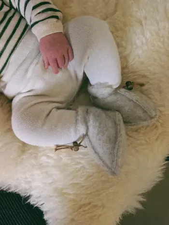 Alwero Alwero | Emo Babyslof | Lichtgrijs