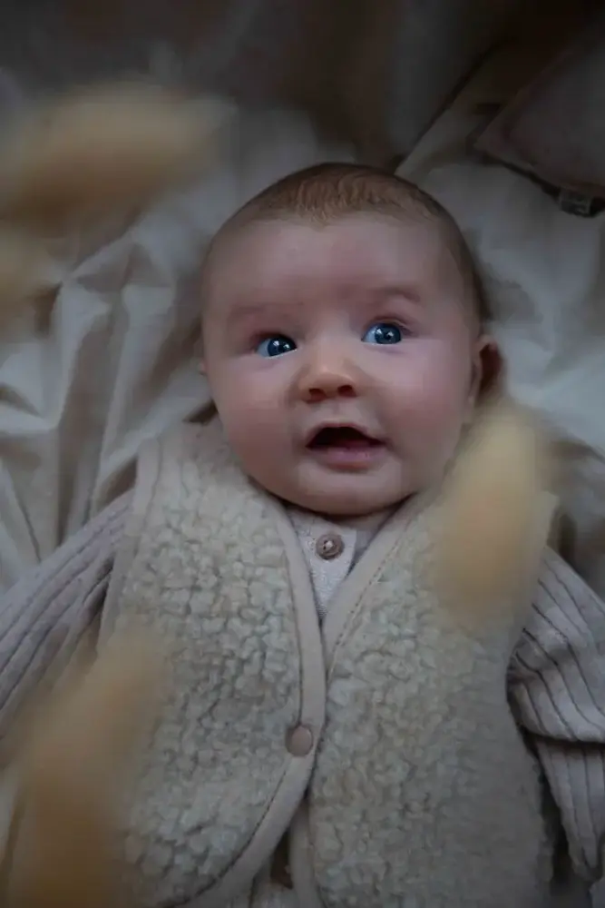 Alwero Alwero | Baby Vest | Lulu Light | Sand Brown