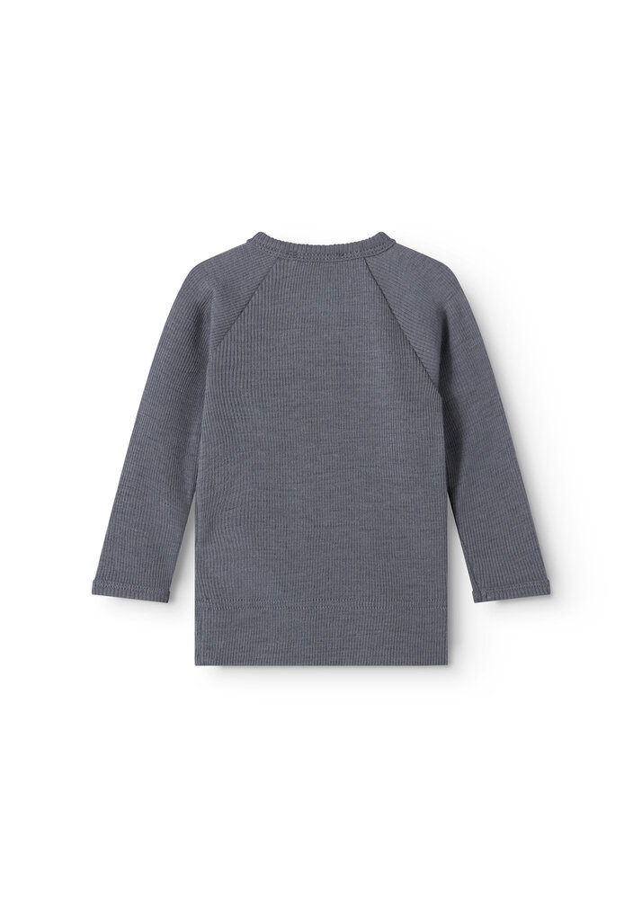 MarMar Copenhagen MarMar Copenhagen | Tut Wrap LS | Wool Rib | Rainstorm