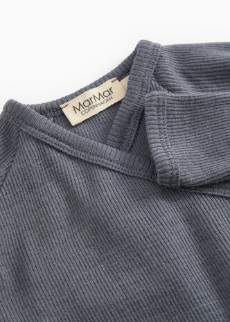MarMar Copenhagen MarMar Copenhagen | Tut Wrap LS | Wool Rib | Rainstorm