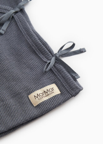 MarMar Copenhagen MarMar Copenhagen | Tut Wrap LS | Wool Rib | Rainstorm
