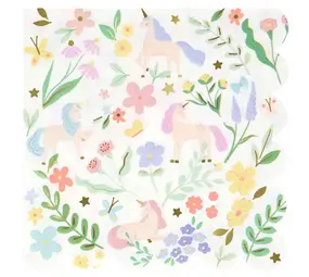 Meri Meri Meri Meri | Gebaksservetten Meadow Unicorns (16st)
