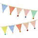 Meri Meri Meri Meri | Pastel pom pom flag garland