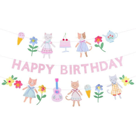 Meri Meri Meri Meri |  Kitten club garland set