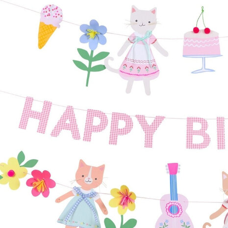 Meri Meri Meri Meri |  Kitten club garland set