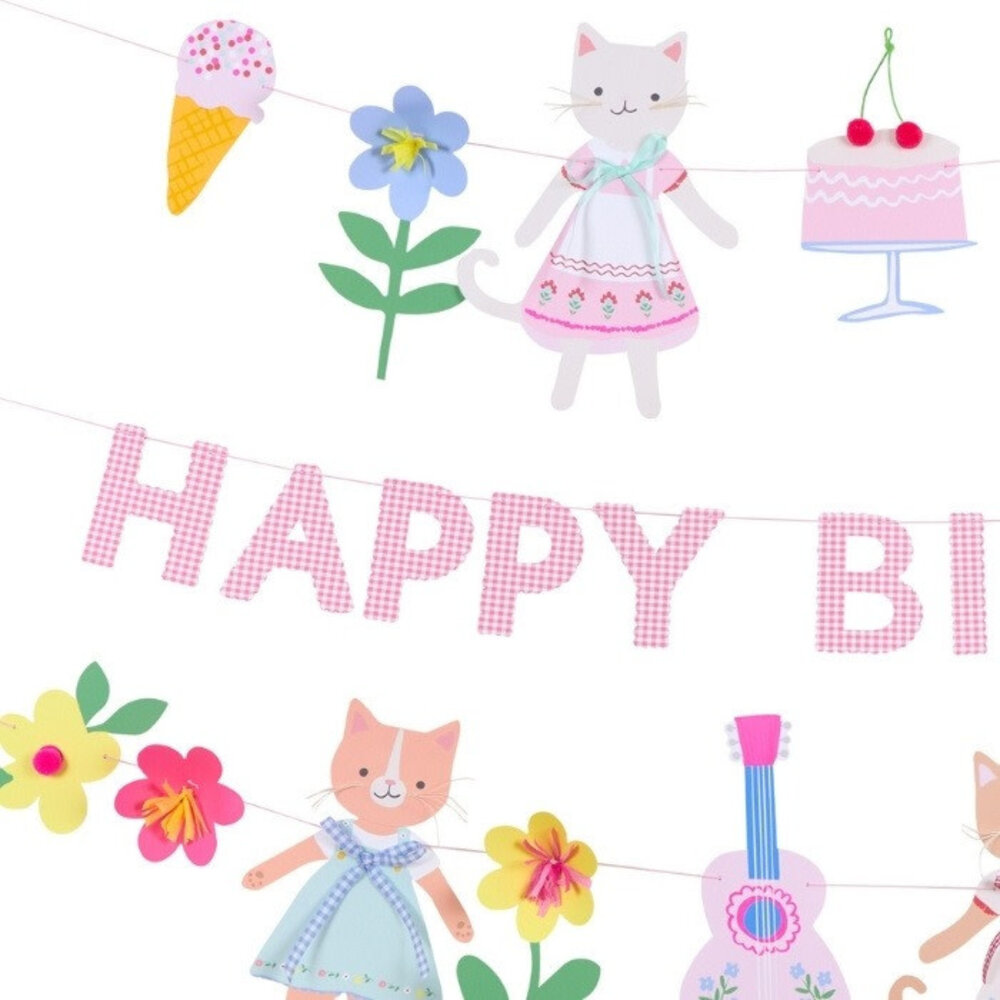Meri Meri Meri Meri |  Kitten club garland set