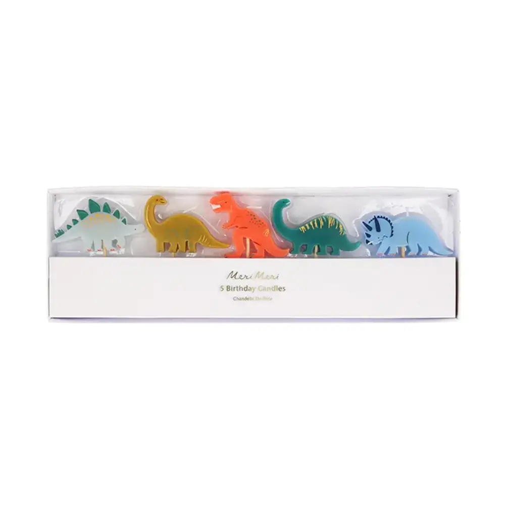 Meri Meri Meri Meri | Dinosaur kaarsjes ( 5st)