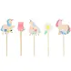 Meri Meri Meri Meri | Meadow unicorns kaarsjes ( 5st)