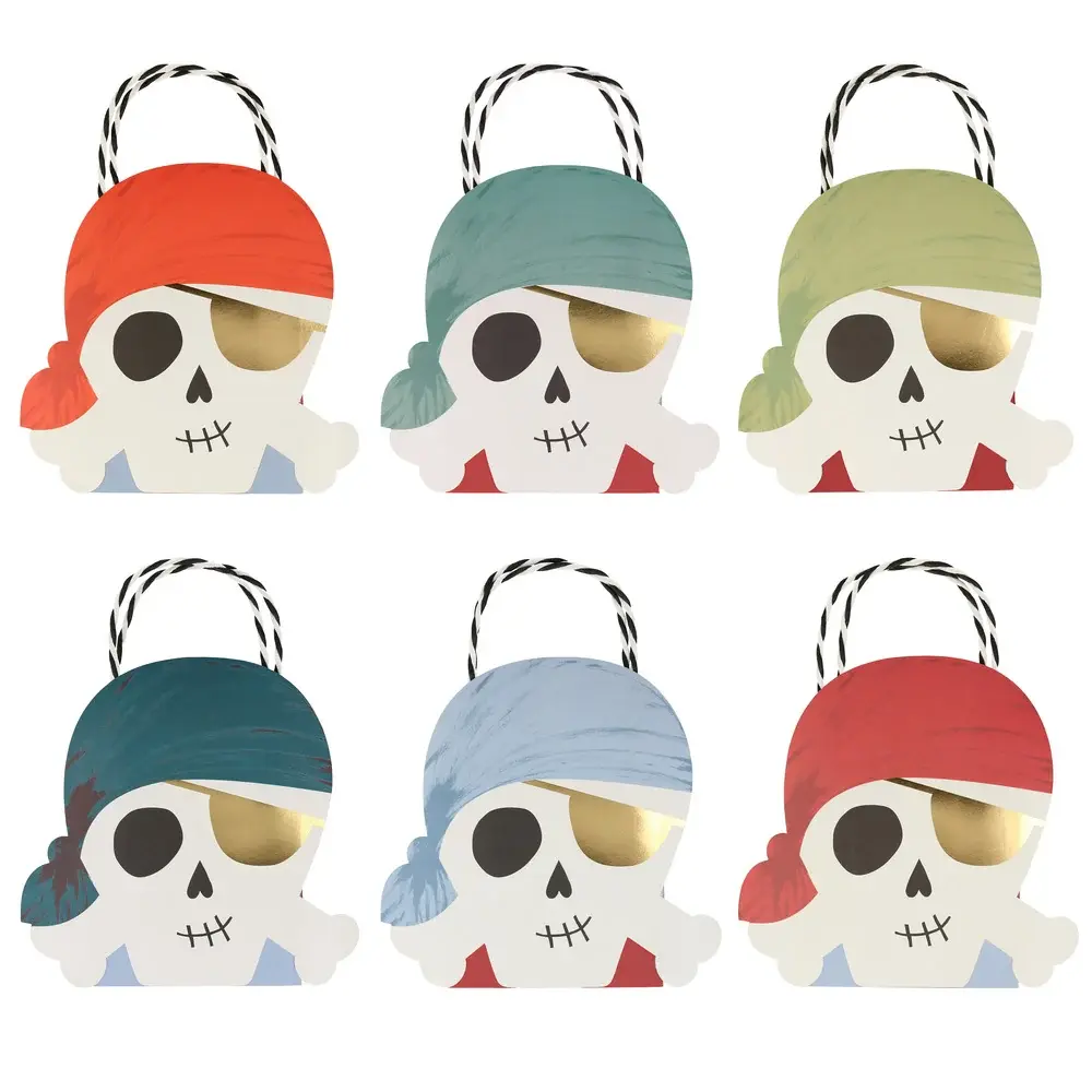 Meri Meri Meri Meri | Pirate party bags ( 8st)