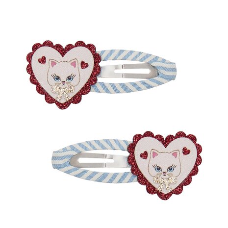 Mimi & Lula Mimi & Lula  | Scalloped Kitty Hair Clips