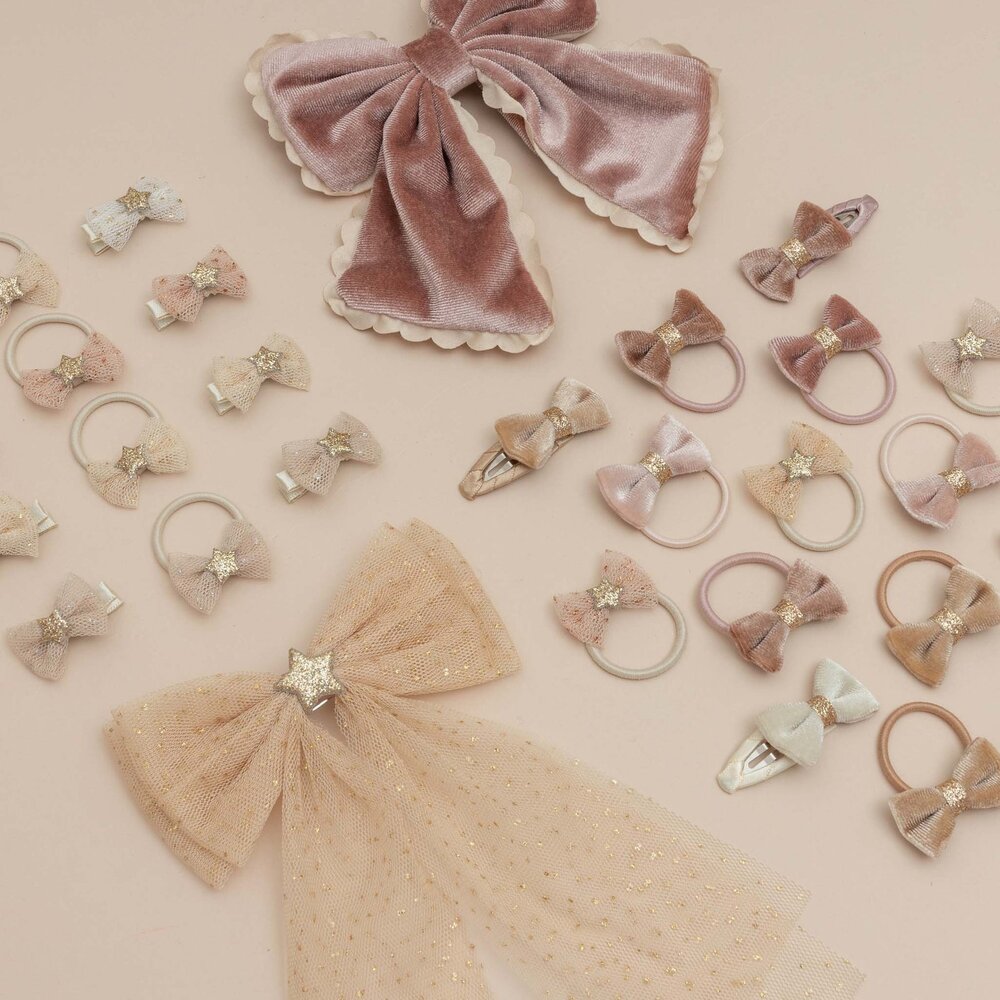Mimi & Lula Mimi & Lula  | Velvet Tinkerbell Mini Hair Ties