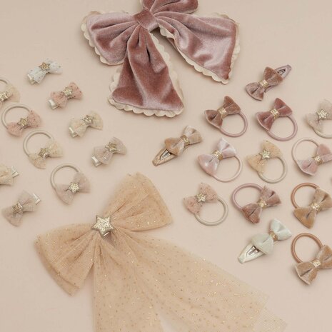 Mimi & Lula Mimi & Lula  | Velvet Tinkerbell Mini Hair Ties