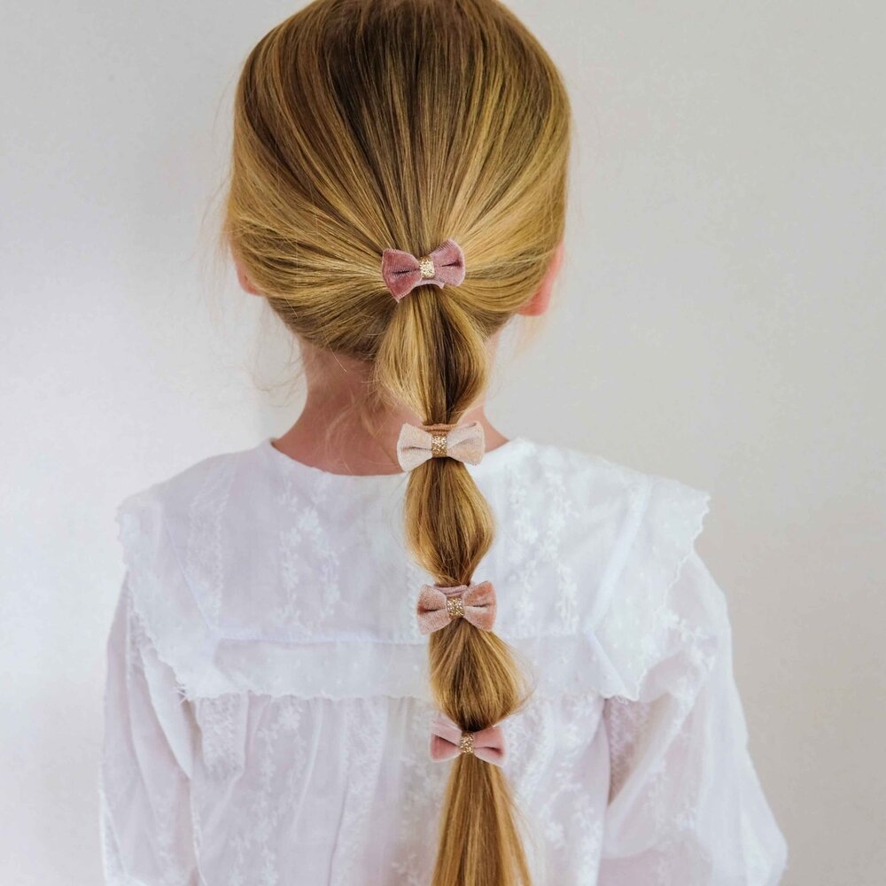 Mimi & Lula Mimi & Lula  | Velvet Tinkerbell Mini Hair Ties