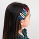 Mimi & Lula Mimi & Lula  | Blackberry Scalloped Mini Hair Clips