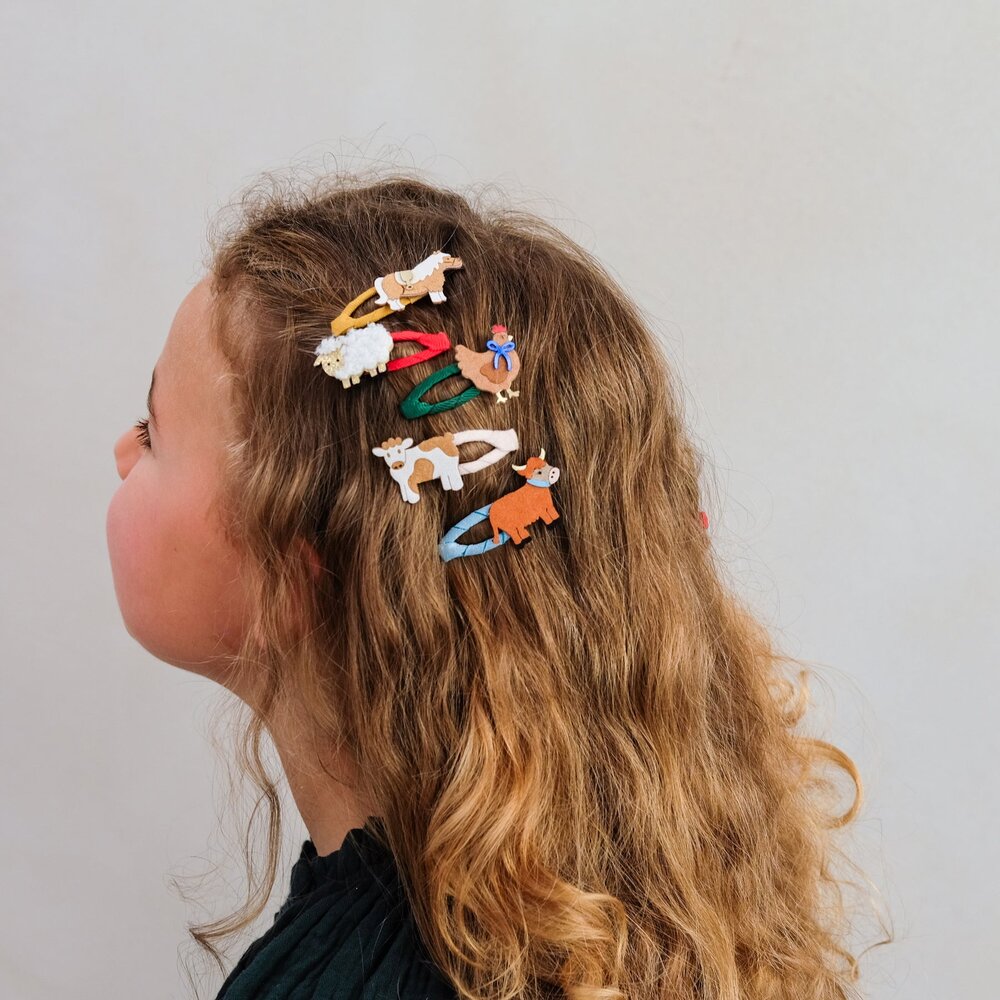 Mimi & Lula Mimi & Lula  | Fun Farm Mini Hair Clips