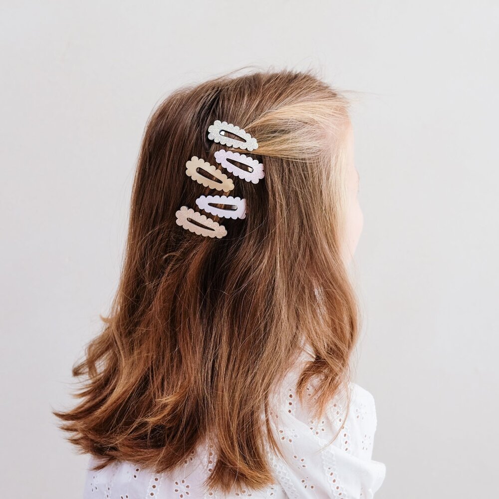 Mimi & Lula Mimi & Lula  | Dreamwish Scalloped Mini Hair Clips