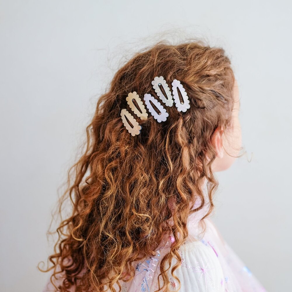 Mimi & Lula Mimi & Lula  | Dreamwish Scalloped Mini Hair Clips