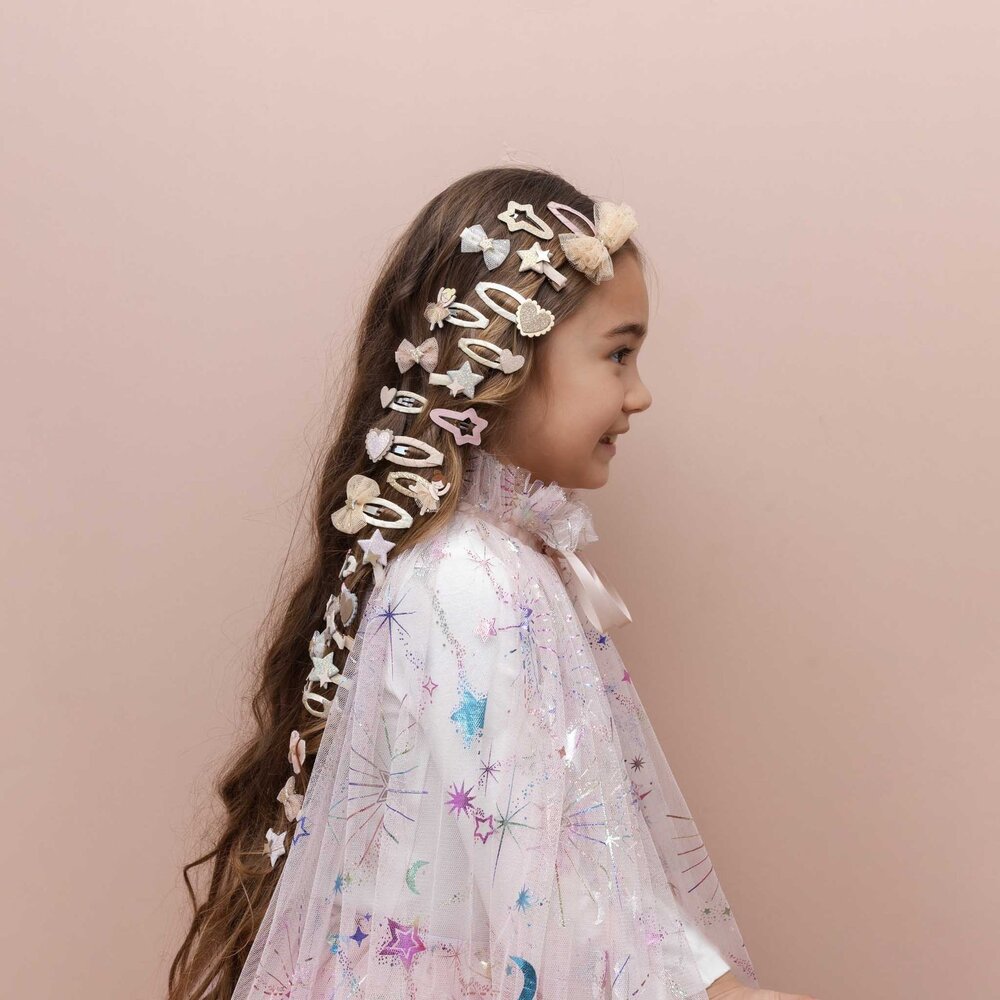 Mimi & Lula Mimi & Lula  | Scalloped Heart Hair Clips