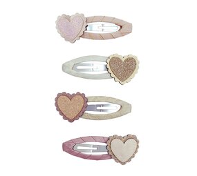 Mimi & Lula Mimi & Lula  | Scalloped Heart Hair Clips