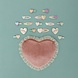 Mimi & Lula Mimi & Lula  | Scalloped Heart Salon Hair Clips