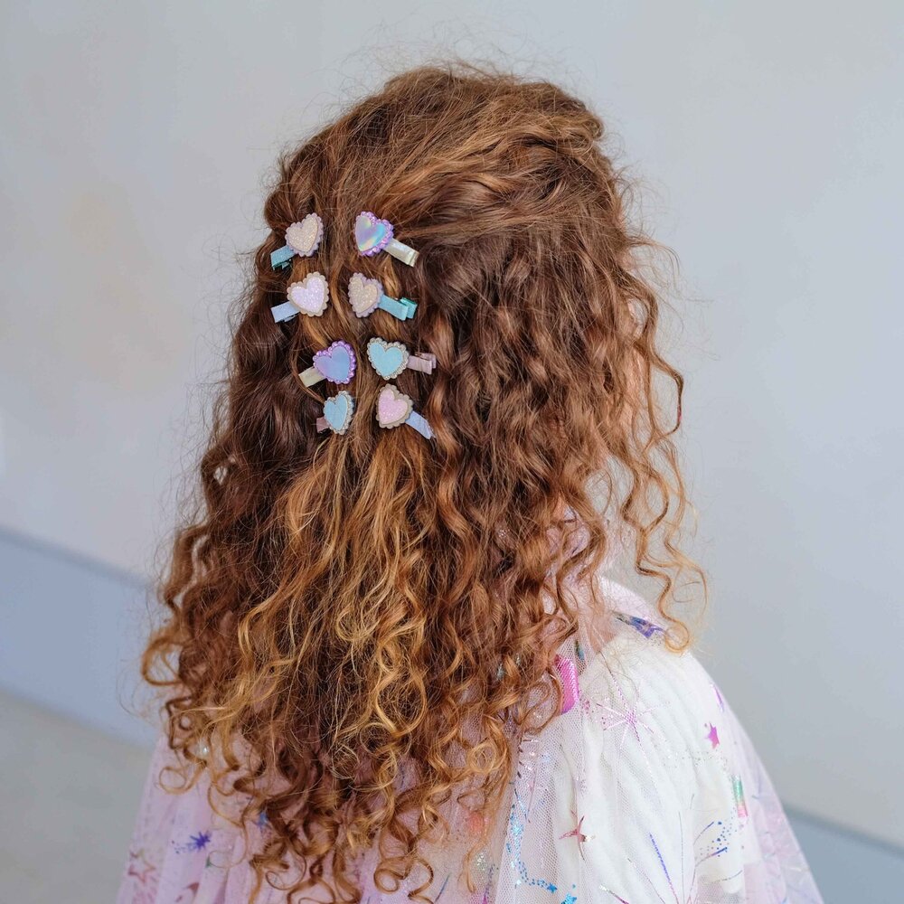 Mimi & Lula Mimi & Lula  | Scalloped Heart Salon Hair Clips