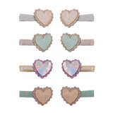 Mimi & Lula Mimi & Lula  | Scalloped Heart Salon Hair Clips
