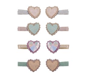 Mimi & Lula Mimi & Lula  | Scalloped Heart Salon Hair Clips