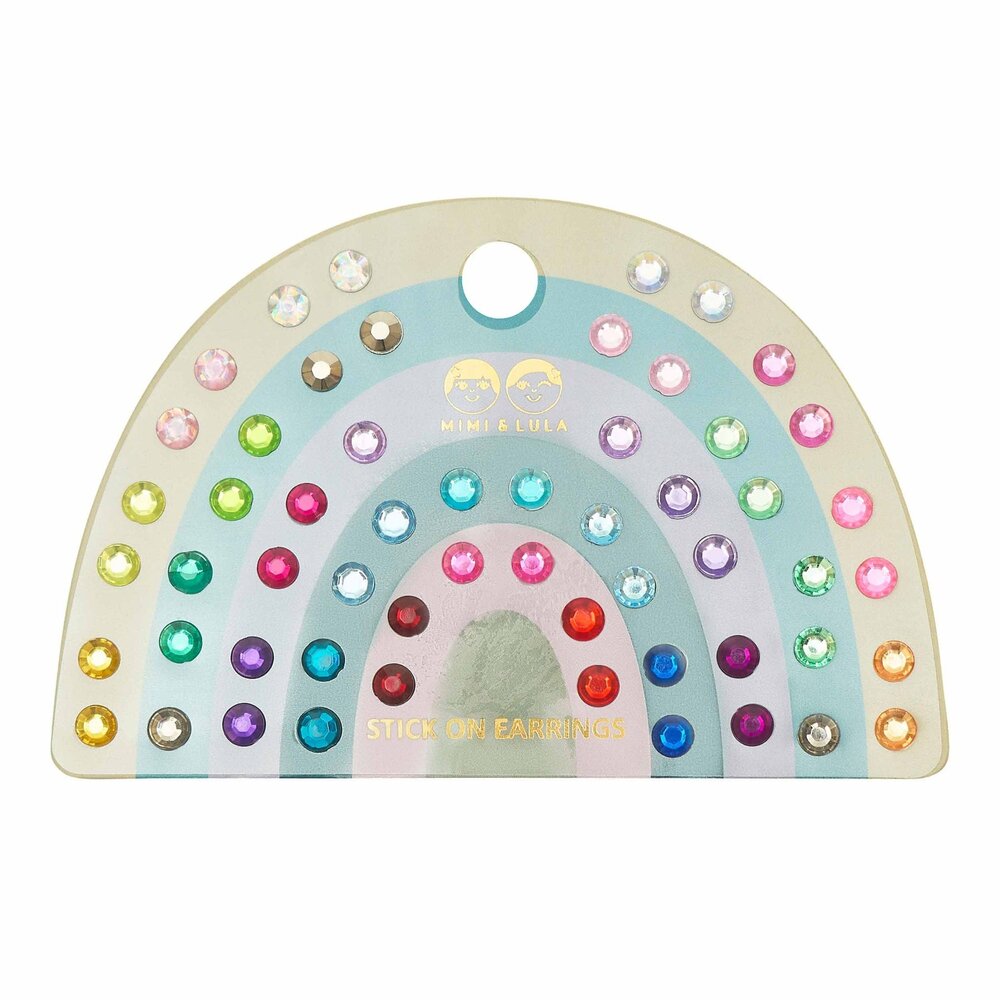 Mimi & Lula Mimi & Lula  | Bright Gem Stick On Earrings