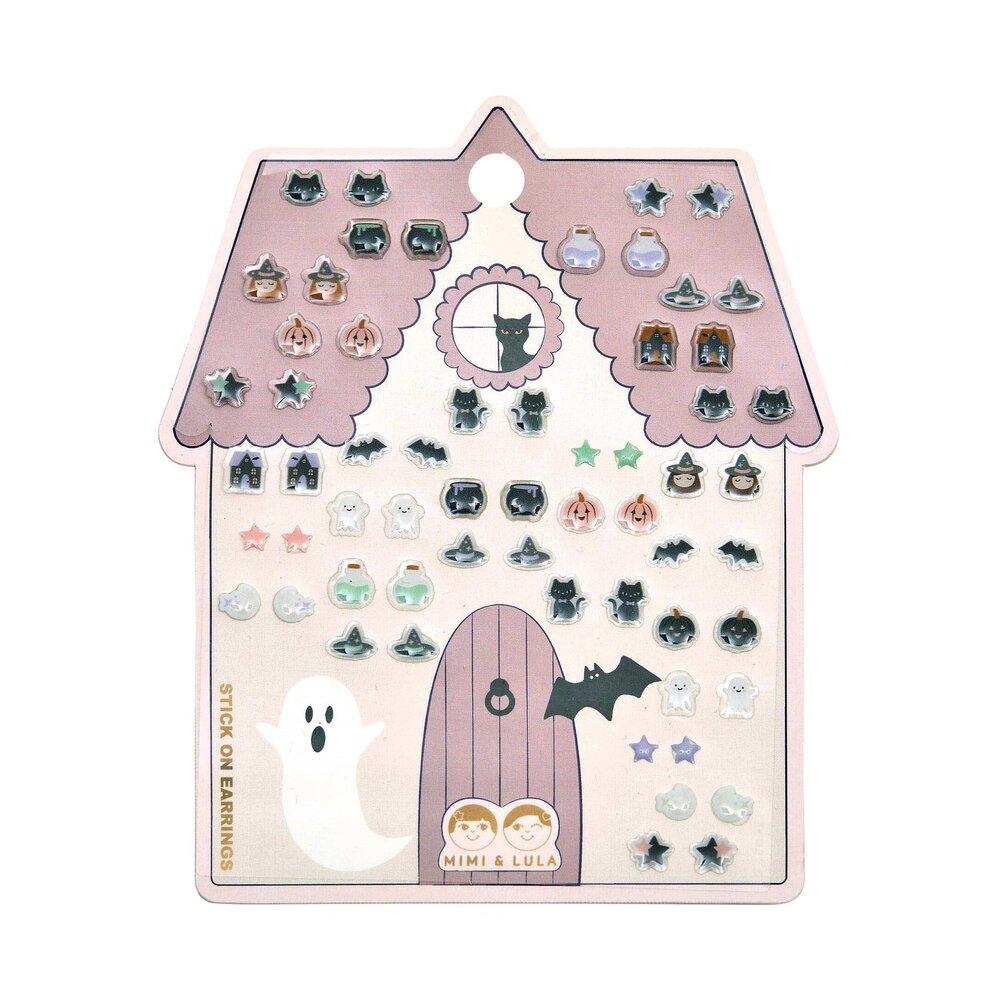 Mimi & Lula Mimi & Lula  | Haunted House Stick On Earrings