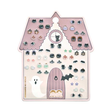 Mimi & Lula Mimi & Lula  | Haunted House Stick On Earrings