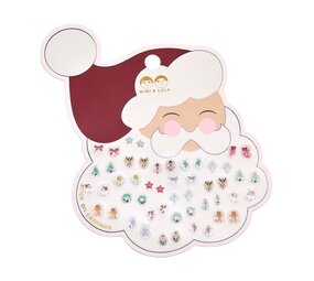Mimi & Lula Mimi & Lula  | Santa Stick On Earrings