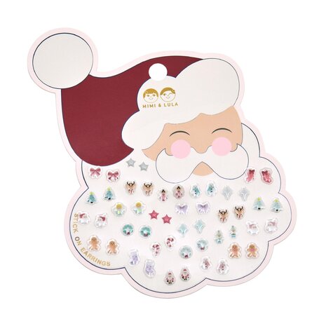 Mimi & Lula Mimi & Lula  | Santa Stick On Earrings