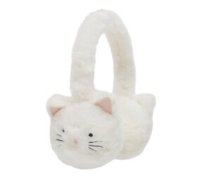Mimi & Lula Mimi & Lula  | Cream Kitty Cat Earmuffs