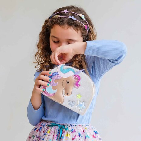 Mimi & Lula Mimi & Lula  | Velvet Unicorn Bag