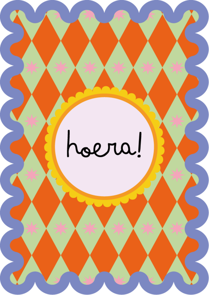 Habitat Habitat | Postkaart Sweet 'n Short | Hoera