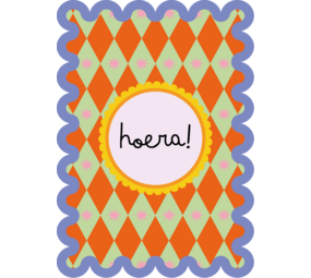 Habitat Habitat | Postkaart Sweet 'n Short | Hoera