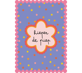 Habitat Habitat | Postkaart Sweet 'n Short | Hieperdepiep